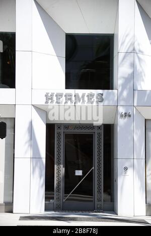Hermes storefornt on Rodeo Drive Dr Beverly Hills California Los Angeles  United States USA US U S A of America Stock Photo - Alamy