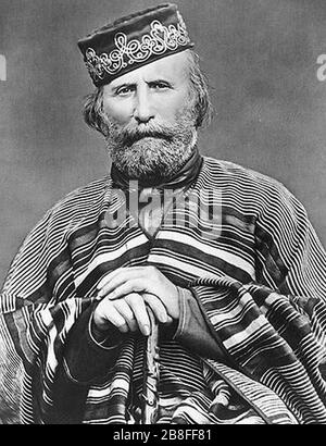 Giuseppe Garibaldi (1866). Stock Photo