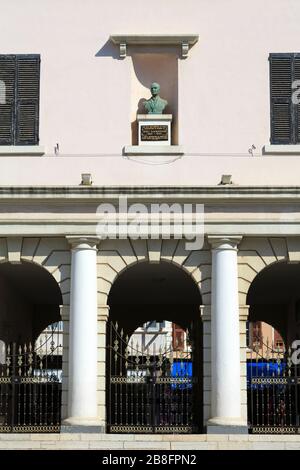 John McIntosh Square, Gibraltar, United Kingdom, Europe Stock Photo