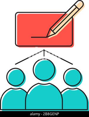 Comment writing vector icon symbol isolated on white background Stock Vector