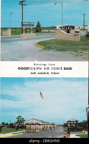 Goodfellow Air Force Base in Texas replaced the football field turf ...