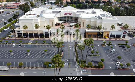 General overall aerial view of the AMC Tyler Galleria 16, Friday, March