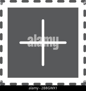 Add new vector icon isolated on white background Stock Vector