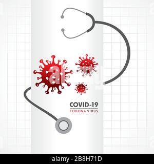 Corona Virus 2019-20. Wuhan virus disease, virus infections prevention methods,Logo, symbol & how to prevent. Stock Vector