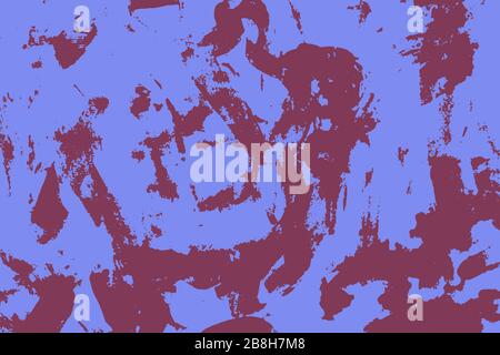 Abstract multicolored image, made with a brush. Stock Vector