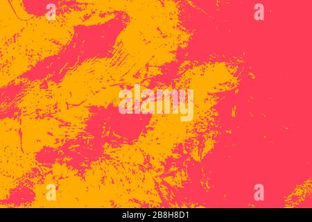 Abstract multicolored image, made with a brush. Stock Vector