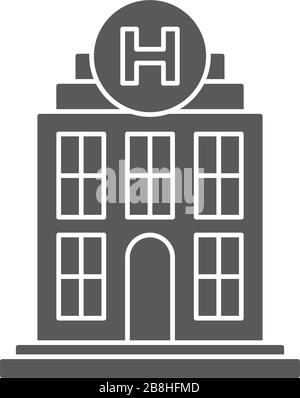 Isolated hospital building design Stock Vector Image & Art - Alamy