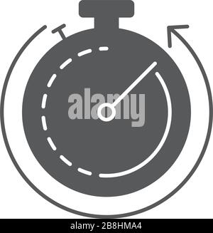 history vector icon concept, isolated on white background Stock Vector