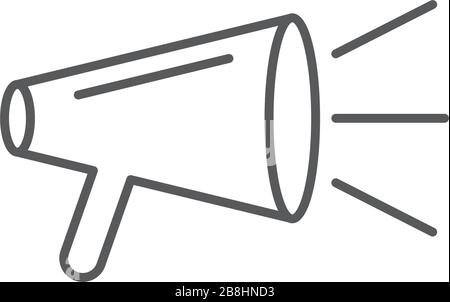 promotion symbol vector icon concept, isolated on white background Stock Vector
