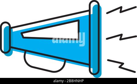 promotion symbol vector icon concept, isolated on white background Stock Vector