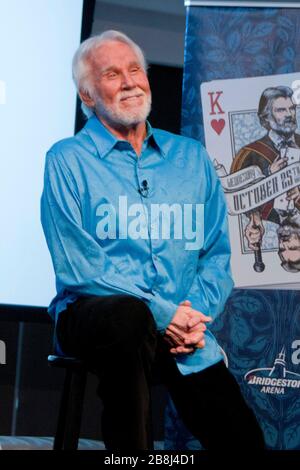 ***FILE PHOTO*** Kenny Rogers Has Passed Away at 81. 20 March 2020 - Kenny Rogers, whose legendary music career spanned nearly six decades, has died at the age of 81. Rogers was inducted to the Country Music Hall of Fame in 2013.' He had 24 No. 1 hits and through his career more than 50 million albums sold in the US alone. He was a six-time Country Music Awards winner and three-time Grammy Award winner. Some of his hits included 'Lady,' 'Lucille,' 'We've Got Tonight,' 'Islands In The Stream,' and 'Through the Years.' His 1978 song 'The Gambler' inspired multiple TV movies, with Rogers as the Stock Photo