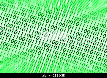 Binary code. Stock Photo