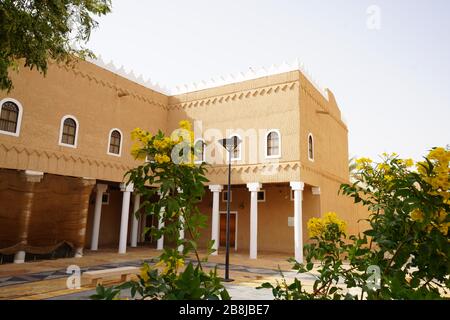 Riyadh - Riyadh / Saudi Arabia - March 07  2020: View of The Murabba Palace Qasr al Murabba is Historic Building Stock Photo