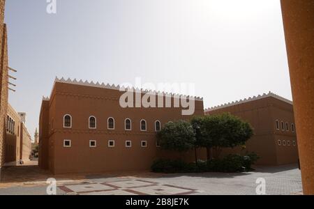 Riyadh - Riyadh / Saudi Arabia - March 07  2020: View of The Murabba Palace Qasr al Murabba is Historic Building Stock Photo