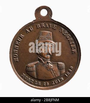 Death of the general Négrier, June 25, 1848, Array, Numismatic, Medal ...