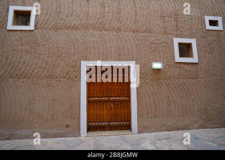 Riyadh - Riyadh / Saudi Arabia - March 07  2020: View of The Murabba Palace Qasr al Murabba is Historic Building Stock Photo