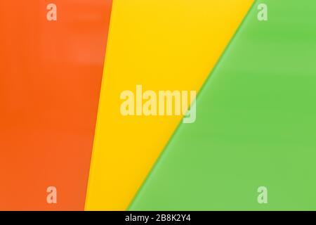 colored decorative glass for interior furnishings Stock Photo