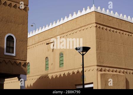 Riyadh - Riyadh / Saudi Arabia - March 07  2020: View of The Murabba Palace Qasr al Murabba is Historic Building Stock Photo