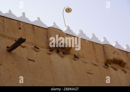 Riyadh - Riyadh / Saudi Arabia - March 07  2020: View of The Murabba Palace Qasr al Murabba is Historic Building Stock Photo