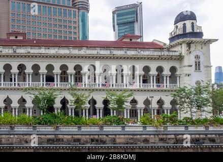 Old High Court Building now used as local government offices colonial architecture with Mughal features in Kuala Lumpur Malaysia. Stock Photo