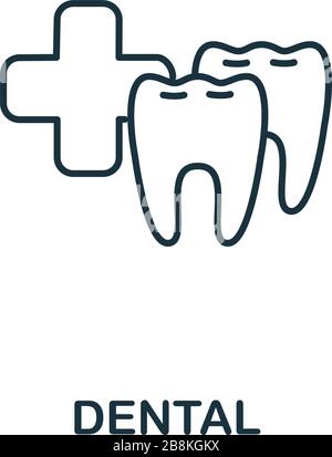 Dental health flat infographics with teeth brushing scheme vector ...