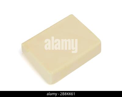 piece of butter isolated on white background Stock Photo