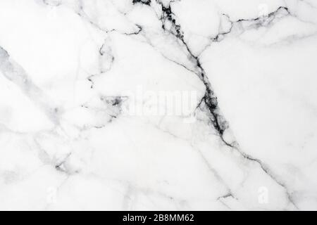 White Marble Background Backdrop Texture. Kitchen Surface. Horizontal Orientation Stock Photo