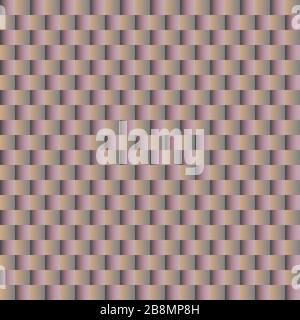 seamless pattern. gray and light pink cells with a pink gradient are staggered Stock Vector