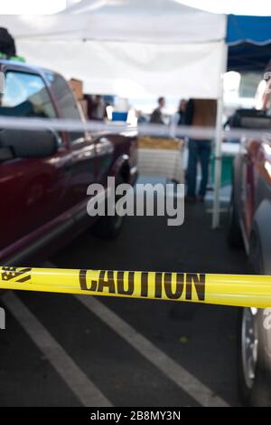 Farmer's Market, Mar Vista, CA Stock Photo