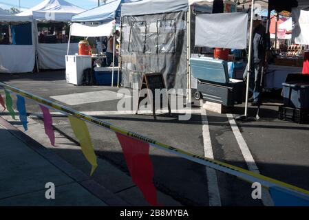 Farmer's Market, Mar Vista, CA Stock Photo