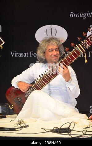 Ostad Rafique Hindustani classical sitar player Ustad Rafique Khan performs at