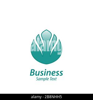 abstract business logo, logo for company. Stock Vector