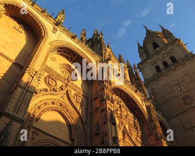 Catedral Nueva (New Cathedral), Salamanca Stock Photo