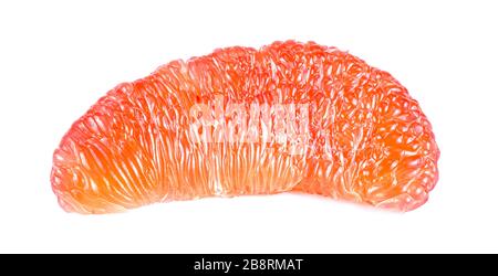 halves grapefruit isolated on a white background Stock Photo