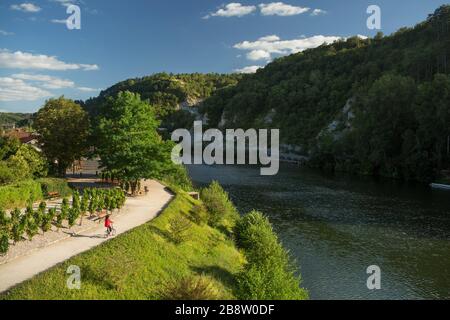 Cahors, Òlt, Occitania (Lot, France) Stock Photo