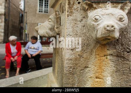 Cahors, Òlt, Occitania (Lot, France) Stock Photo