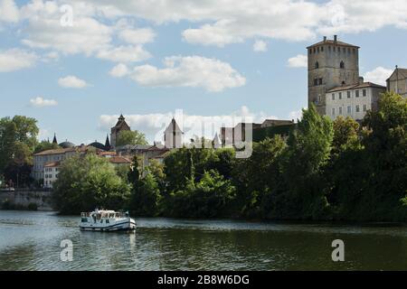 Cahors, Òlt, Occitania (Lot, France) Stock Photo