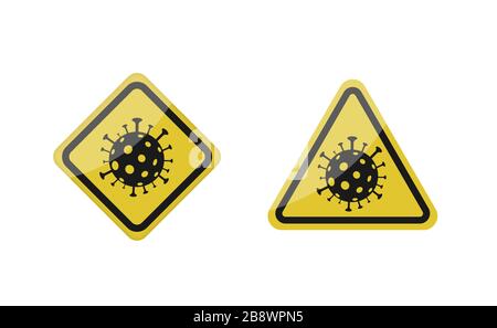 Coronavirus vector icons Stock Vector