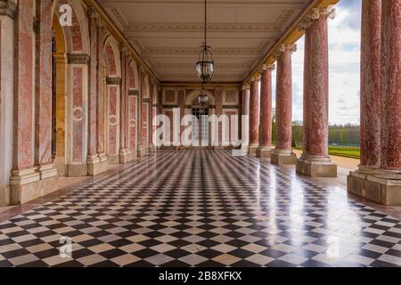A view of a famous palace in Paris, France Stock Photo