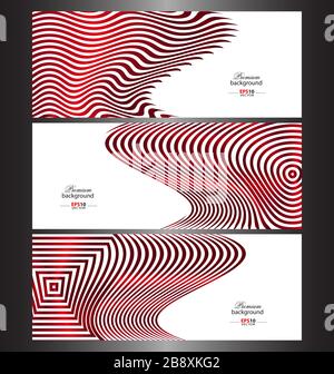 Abstract technology banner templates for creative design work Stock Vector