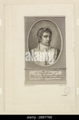 Napoleon 1st / French Emperor of the King of Italy / Protector of the Confederation of the Rhine Stock Photo