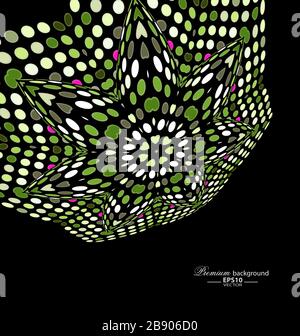 Colorful abstract technology background for creative design Stock Vector