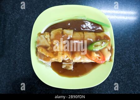 fresh rolls or vegetable rolls, Chinese rolls Stock Photo