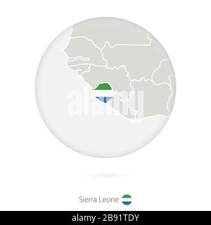 Freetown Sierra Leone Map grey illustration silhouette Stock Vector ...