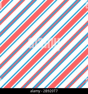 Diagonal Stripe seamless pattern background - Diagonal striped seamless pattern background suitable for fashion textiles, graphics Stock Vector