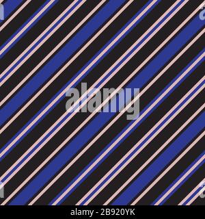 Diagonal Stripe seamless pattern background - Diagonal striped seamless pattern background suitable for fashion textiles, graphics Stock Vector