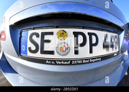 Car numbers deutschland hi-res stock photography and images - Alamy