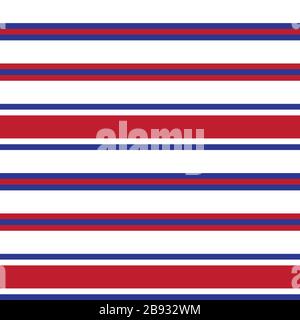 Stripe seamless pattern background in horizontal style - Horizontal striped seamless pattern background suitable for fashion textiles, graphics Stock Vector