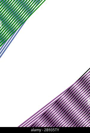 Abstract design composition and line intersection structure Stock ...
