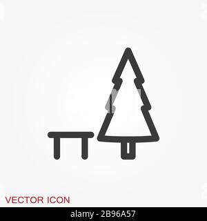 Rest icon vector, flat icons isolated on background Stock Vector